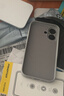 品胜【相机按键全包】适用iPhone17手机壳苹果17保护套亲肤柔性液态男女款超薄全包软壳保护套灰色 实拍图