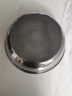 【不锈钢】和面盆厨房烘焙家用火锅盆洗菜打蛋汤锅盆醒面盆料理盆 32cm【热卖款】不锈钢 和面盆 实拍图