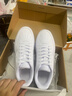 特步情侣男女板鞋小白鞋空军一号冬季革面保暖运动板鞋休闲鞋 实拍图
