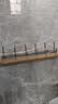 京东物流 挂衣架墙上壁挂门后挂衣钩免打孔强力承重进门玄关衣服 【升级加厚防锈】枪灰 【优选铝材】凤尾6钩 实拍图