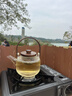 原始人围炉煮茶烤火炉套装煮茶器具全套铸铁茶壶煮茶烤奶茶罐茶杯配件 【明火电陶炉通用】1000ML玻璃提梁壶【含杯+内胆】 实拍图