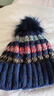 Tsful帽子女冬季保暖防风防寒时尚骑行护耳针织加绒毛线帽子户外 实拍图