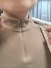 蕉下摇粒绒打底衫半拉链秋冬保暖内搭上衣长袖t冲锋衣内胆女PM002 实拍图