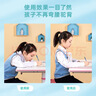得力（deli）坐读写坐姿矫正器学生写字学习低头近视驼背纠正姿势正姿书写免安装生日开学新年礼物男女孩蓝 实拍图