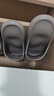 优调拖鞋男足弓支撑居家防臭夏季浴室洗澡防滑情侣拖鞋女 陨石灰44-45 实拍图