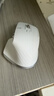罗技（Logitech）大师系列 MX Master 3S 无线蓝牙鼠标 人体工学 办公 静音鼠标 高端 珍珠白 带无线接收器 实拍图