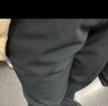 京东京造【加绒加厚】加绒裤子男冬季休闲裤西裤男服装易打理男裤 黑色M 实拍图
