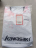 川崎（KAWASAKI）羽毛球服女款速干T恤运动短裙繁花似锦两件套装A2808 霜白 M 实拍图