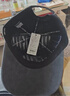 CACUSS棒球帽男四季大头围显脸小鸭舌帽运动休闲时尚防晒帽子黑色中号 实拍图