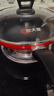 炊大皇平底锅不粘锅家用牛排煎蛋煎锅26cm少油烟磁炉通用中国红ZH26JG 实拍图