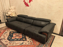 顾家家居政府补贴意式真皮沙发头层牛皮客厅简约轻奢大户型2025新款1523 【曜夜黑】2.8m丨肉感饱满丨可调靠头丨头层牛皮 宽大坐深丨贴合撑腰丨便捷收纳丨久坐不塌 实拍图