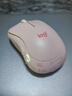 罗技（Logitech）M221轻音鼠标 无线鼠标 办公鼠标 对称鼠标 带无线微型接收器 茱萸粉 实拍图