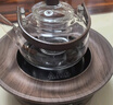 夏普围炉煮茶器家用电茶炉套装室内网红泡茶电陶炉养生壶居家泡茶养生壶休闲下午茶KX-CK32N-M 灰色围炉 1L 实拍图