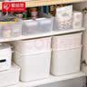 爱丽思（IRIS）桌面收纳盒收纳箱化妆品首饰内衣物整理玩具盒爱丽丝桌面储物盒子 【特大号】 白色 无盖 实拍图