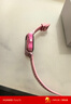 华为（HUAWEI）【咨询享优惠】儿童手表 5 华为智能高清视频通话4G全网通快充大电池拍照电话手表离线定位防沉迷 新耀粉【表带+高清贴膜*2+支持微信】 实拍图