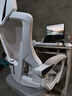 锦汐 电脑椅家用办公椅子靠背人体工学椅学习转椅老板座椅游戏电竞椅 【可后躺】白框灰网 实拍图