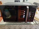美的（Midea）微碳微波炉烤箱一体机900w微波1000w烧烤平板光波速热23L容量变频臻彩荧幕 （C32） 实拍图