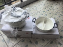 摩飞电器（Morphyrichards）多功能锅一锅多用 电锅炒菜一体不粘锅 分离式电炒锅电煮锅小电锅 鸳鸯电火锅料理锅 3L 椰奶白（标配深煮锅+鸳鸯盘） 实拍图