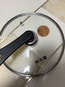 炊大皇 可立可视玻璃盖把手炒锅盖28cm 304不锈钢包边煎锅火锅蒸锅防爆 实拍图