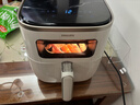 飞利浦（PHILIPS）海星空气炸锅 家用5.6L实用大容量 可视免翻面 智能触屏 多功能全自动 送礼 HD9257/20  实拍图