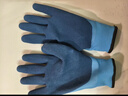贸正 冬季浸胶劳保手套 胶皮加绒加厚保暖防寒防冻防水防滑耐磨冬天工作干活冷库防护 实拍图