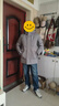 京东京造羽绒服男短款男士连帽滑雪服派克服外套男新年衣服 灰色 S 实拍图