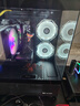 宁美 定制 N系列 台式电脑机箱风扇 主机散热风扇 LED 炫光 12CM 静音 降温 /单拍不发货/搭配主机下单 宁美N3魔环 白灯 实拍图
