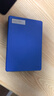 纽曼（Newsmy）1TB 移动硬盘机械 双盘备份 清风Plus系列 USB3.0 2.5英寸 宝石蓝 海量存储 手机连接 格纹设计 实拍图