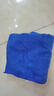 雅高洗车毛巾大号擦车布专用吸水抹布超细纤维蓝色35*75+60*160CM1套 晒单实拍图