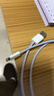 品胜苹果数据线iphone充电线快充适用iPhone14Pro/13/12/XR/11/8手机ipad平板USB充电器线车载编织蓝 实拍图
