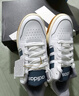 adidas ENTRAP美式校园风运动少年感复古篮球风板鞋男女阿迪达斯   白色/蓝色   42.5 实拍图