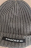 回力（Warrior）针织帽子男冬季大头围户外休闲毛线帽女大头粗线显脸小保暖堆堆帽 针织灰【秋冬热卖款】 高弹力【55-62CM】 实拍图