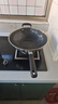 炊大皇炒锅有钛0氟不粘锅316L不锈钢不粘平底炒锅34cm 实拍图