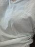 优衣库快干V领T恤/短袖男装女装情侣百变T休闲475376 475376/00白色 L 实拍图