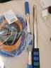 悦卡洗车拖把 汽车掸子擦车拖把刷车刷子软毛工具用品可伸缩洗车刷-蓝 实拍图