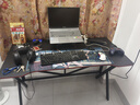 奥伦福特  电脑桌台式家用电竞游戏桌办公书桌简约书房写字桌子 碳纤维纹路单桌-120*60 升级款电竞桌 实拍图