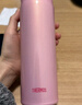 膳魔师（THERMOS）保温杯500ml大容量男女士儿童不锈钢保温保冷水杯子JNL-503 PPL 实拍图
