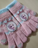 迪士尼（Disney）冰雪奇缘儿童手套冬天女童女孩分指冬季加绒保暖五指女冬 实拍图