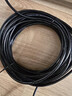 绿联超六类网线 CAT6A类万兆成品网线 家用电脑网络宽带工程跳线8芯双绞线兼容千兆2.5g 黑色30米55166 实拍图