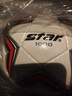 世达（star）足球1000成人专业比赛训练PU超纤手缝职业联赛5号标准用球SB375 实拍图