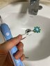 欧乐B（Oral-B）成人电动牙刷P4000深度清洁牙龈按摩3D声波P系列圆头送男友送女友情侣礼赠生日礼物 P4000-魅力蓝 实拍图