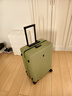 地平线8号（LEVEL8）行李箱密码拉杆箱男女托运大容量万向轮旅行者PC箱 24英寸芥末绿 实拍图