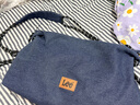 Lee潮牌斜挎包男大容量休闲通勤单肩包女轻便户外运动背包便携牛仔包 牛仔蓝（赠耳机包） 实拍图