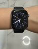 Apple/苹果 Watch S11 智能手表GPS+蜂窝款42毫米深空灰色铝金属表壳黑色运动型表带M/L MF964CH/B 实拍图
