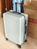 京东京造 无界Lite行李箱26英寸拉杆旅行箱大容量万向轮密码箱男女 森氧绿 实拍图