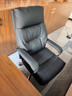 顾全电脑椅人体工学椅真皮办公椅可躺久坐舒适老板椅C570金黑皮 实拍图