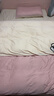 京东京造意式瓷磨四件套 60支长绒棉磨毛A类100%纯棉全棉床单被套床上冬天保暖双人 1.8m珊瑚粉 实拍图