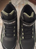 Skechers斯凯奇儿童秋冬休闲男女童二棉鞋轻质加绒保暖靴405222L/302583L 男童/黑色/绿色/BKGR 28.5 实拍图