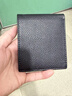 稻草人男士钱包短款商务头层牛皮横款两折票夹多卡位钱夹情人节礼物 实拍图