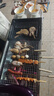 尚烤佳（Suncojia）不锈钢烧烤烤炉 烧烤架 户外便携碳烧烤炉 木炭烤肉架 家用大号 实拍图